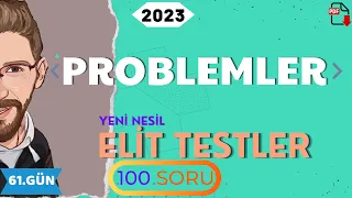 PROBLEMLER | ELİT TESTLER | 61.GÜN | 80 Günde Devri TYT Matematik | RENKLİ ÜCRETSİZ PDF