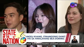 Angeli Khang, itinangging dawit siya sa hiwalayang Bea-Dominic | SONA