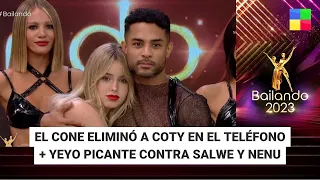 El Cone Quiroga eliminó a Coty Romero en el teléfono - #Bailando2023 | Programa completo (18/1/24)