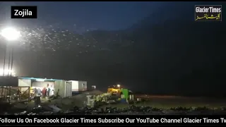 Zojila Minimarg witnessed fresh snow fall