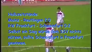 17.06.1990, Aufstiegsrunde zur 2. Bundesliga: 1. FSV Mainz 05 - SSV Reutlingen 05