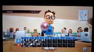 Wii Sports: Bowling - Duncan VS. Harold.