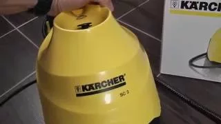 Kärcher SC 3 parownica Steam Cleaner - test / review