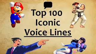 100 Most Iconic Video Game Voice Lines (1991-2020)