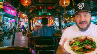 Crazy Bangkok Street Food Tour by TukTuk! - The Great Escape EP08