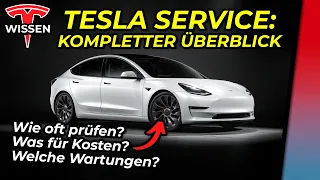 Tesla Fahrzeug Service: Überblick, was bei der Wartung alles zu beachten ist (Model 3 & Y Guide)
