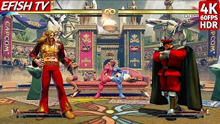 G vs M. Bison (Hardest AI) - Street Fighter V | 4K 60FPS HDR