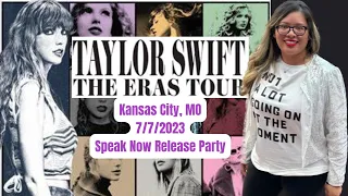 Taylor Swift The Era's Tour at GEHA Field Arrowhead Stadium, Kansas City, MO Friday 7/7/2023 - VLOG