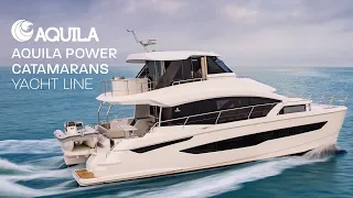 Discover the Yacht Model Line | Aquila Power Catamarans