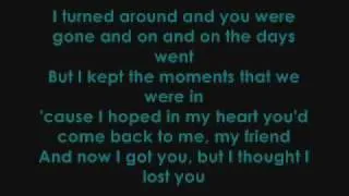 Miley Cyrus ft. John Travolta - I Thought I Lost You (With Lyrics)