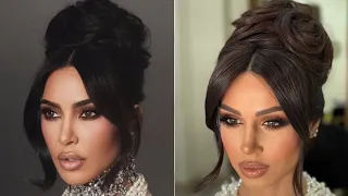 Kim Kardashian’s Met Gala hairstyle tutorial