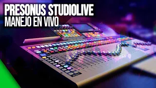 🕺 Tutorial de MANEJO de la mesa Presonus STUDIOLIVE 32S (Aplicación de DIRECTO)