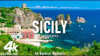 Sicily 4K UHD - Scenic Relaxation Film With Calming Music - 4K Video Ultra HD