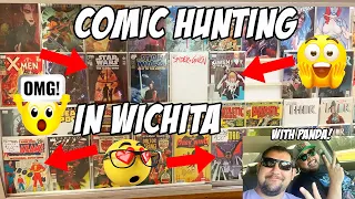Comic Hunting For Keys In Wichita Kansas