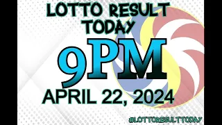 Lotto Result Today 9pm April 22, 2024 Lotto Results Today Live
