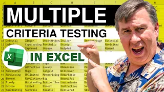 Excel - Multiple Criteria Testing (feat. J. P. Maltais ModelOff Finalist) - Episode 1614