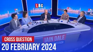 Cross Question with Iain Dale 20/02 | Watch again