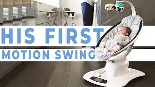 Babies 1st Motion Swing // mamaRoo 4 [4Moms]