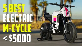 5 Best Electric Motorcycles Under $5000 2023 | [Cheap & Fastest]