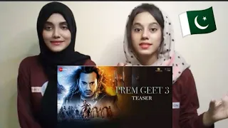 PAKISTANI REACTION ON PREM GEET 03 OFFICAL TEASER | Pradeep Khadka, Kristina