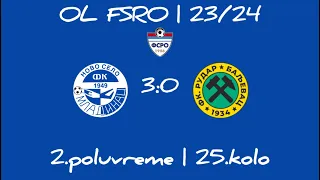 OL FSRO (25. kolo): FK Omladinac Novo Selo 3:0 FK Rudar - 2. poluvreme