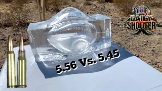 5.56 Vs. 5.45 Ballistics Gel Test