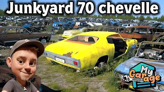 Junkyard 70 Chevelle My Garage