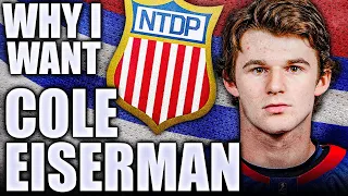 Why I Want: COLE EISERMAN - THE DRAFT'S GENERATIONAL GOAL-SCORER (Top NHL Prospects News)