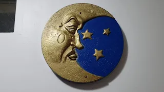 Gemmy Animated Singing Moon Plaque (Uncommon "Dancing in the Moonlight" Variant)