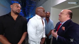 Paul Heyman intenta convencer a Bobby Lashley - WWE SmackDown 12 de Enero 2024 Español
