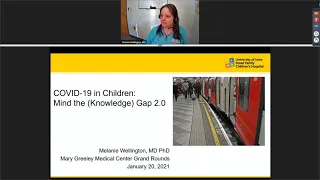 COVID-19 in Children: Mind the (Knowledge) Gap 2.0  1/20/21