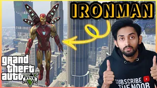 HOW TO INSTALL IRON MAN MOD IN GTA 5 (2023 LATEST VERSION) | GTA 5 Mods 2023 Hindi/Urdu | The Noob