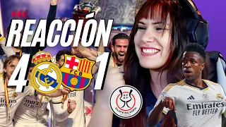 HINCHA REACCIONA AL REAL MADRID - BARCELONA  / FINAL DE SUPERCOPA DE ESPAÑA 🏆 #realmadrid #barca