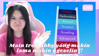 OBBY INI MAKIN LAMA MAKIN MERESAHKAN?!! [TROLL DIFFICULTY CHART OBBY ROBLOX INDONESIA]