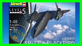 REVELL SR-71 A Blackbird 1:48