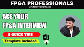 FP&A Interview Questions