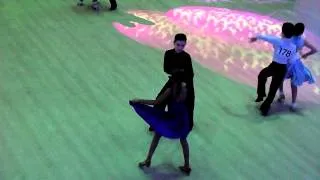 "MEGA DANCE" Cup of castanets . Yerevan, Armenia. Gia & Lika xachidze..jive