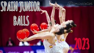 Spain junior 5 balls 2023 music