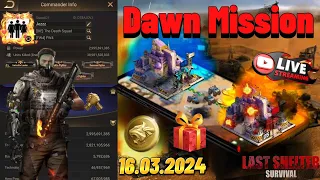 Dawn Mission:  First Challenge With Our New Alliance 413 (OuR) Giveaway🎁🎉-Last Shelter Survival