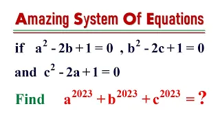 A Very Nice Algebra Challenge | Math Olympiad Preparation