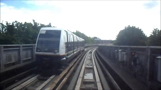 [Lille] VAL 208 Métro Ligne 1 - Pont de Bois à 4 Cantons