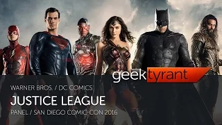 Justice League: SDCC Panel