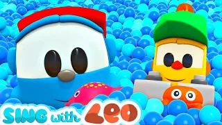 Sing with Leo the Truck! Sea Animals' song for kids & cartoons. Nursery rhymes & Songs for kids.