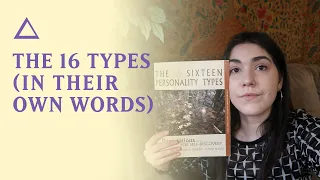 The 16 personalities (in their own words) | #TypologyReadingChallenge2020