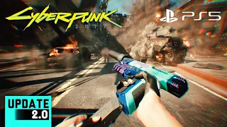 Cyberpunk 2077 PS5 Free Roam & Fight [UPDATE 2.0] Performance Mode 60FPS