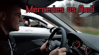 Мой первый заезд | Audi vs Mercedes | Что лучше?