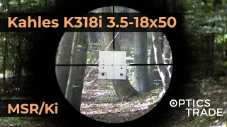 Kahles K318i 3.5-18x50 Reticle MSR/Ki | Optics Trade Reticle Subtensions