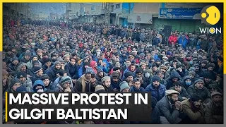 Massive protest erupts in Gilgit Baltistan against Pakistan govt after Shia cleric's arrest | WION