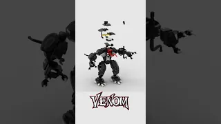 LEGO Venom Mech 🤖 Satisfying Building Animation #shorts #legomech #robot