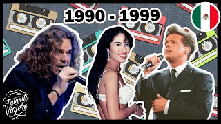 Las 5 Canciones Mexicanas Más Escuchadas Cada Año de los 90s (1990-1999) | Top5 de Cada Año